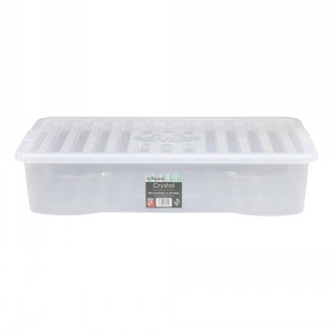 Wham Crystal Plastic Storage Box & Lid Size 13 (42 Litre)